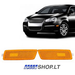 GOLF 5 JETTA USA priekinio bamperio gabaritai